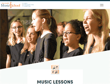 Tablet Screenshot of eauclairemusicschool.com